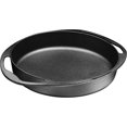 thumbnail image 1 of Double Handled Pre-Seasoned Cast Iron Round Tarte Tatin Dish Pan Mini Roasting Dish, 1 of 8