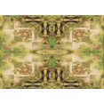 thumbnail image 1 of Ahgly Tapis Rectangulaire Lavable en Machine Intérieur Transitionnel Brun Doré Jaune, 8 Pieds x 12 Pieds, 1 of 7
