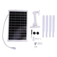 thumbnail image 2 of 12W Solar Powered 4G LTE Modem Router, 300Mbps Outdoor Solar WiFi 6 Extender with SIM Card Slot, IP66 Waterproof, 150M WiFi Range, 18000mAh Battery, 2 of 7