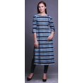 thumbnail image 2 of Bimba Kurtis Droits Imprimés pour Femmes Kurta à Manches 3/4 Tunique d'Été Robe, 2 of 6