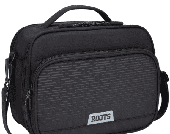 Roots Insulated Lunch Bag BLACK