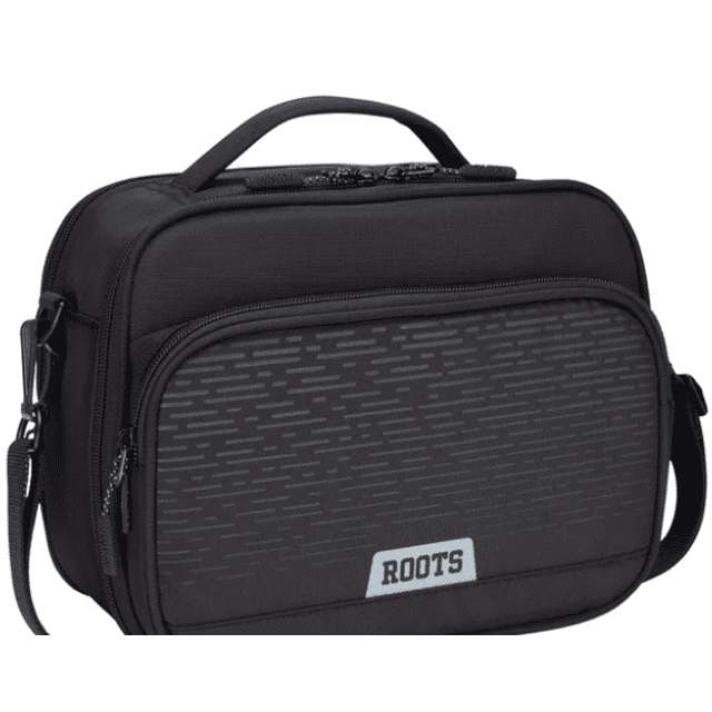 Roots Insulated Lunch Bag BLACK