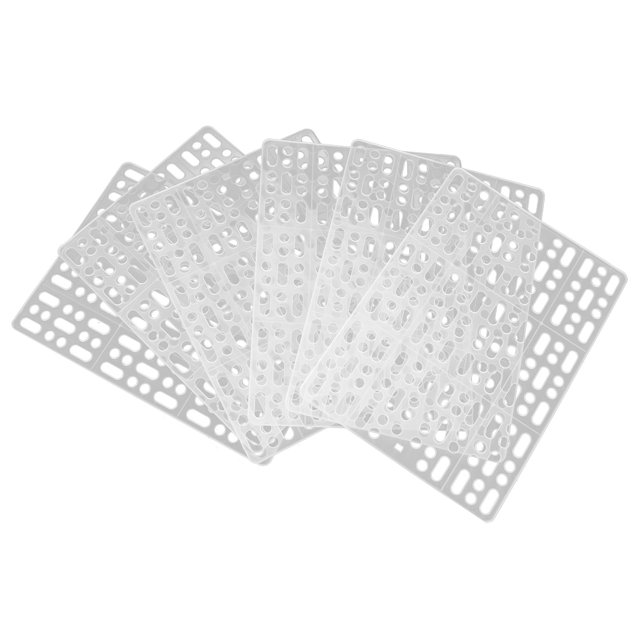 MasteelfCA 6pcs Rabbit Mats Breathable Non-slip Rabbit Cage Mats Hole Mats Pet Supplies