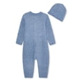 thumbnail image 2 of George Baby Boys' Two Piece Romper Set, 2 of 2