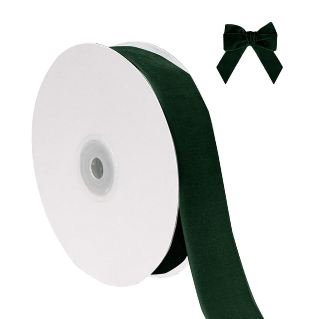 Christmas Velvet Ribbon For Tree Ornaments Wedding Invitations Thin Fabric Decorative Holiday Wrapping Party Decorations