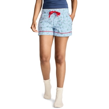 Jockey Short de Sommeil en Flanelle pour Femmes
