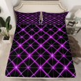 thumbnail image 2 of Erosebridal Futuristic Stripes Full Sheet Sets, Modern Abstract Bedding Full Size, Minimalism Room Decor, 2 of 7