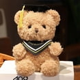 thumbnail image 3 of 4th Of July Decorations for The Home,Graduation Bear Class Of 2023 Graduation Plush 9 Inch Graduation Bear Gift Kindergarten Graduation Stuffed Graduation Doll with Diploma and Sash, 3 of 3
