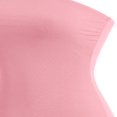thumbnail image 5 of CHUANK Haut Bandeau Long Tube Basique Uni Extensible en Coton pour Femmes, Lot de 2, 5 of 5