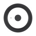 thumbnail image 2 of simhoa Glass Top Cover Tempered Silicone Replacement Pan Lid for Skillets Pots Pans Black 31cm, 2 of 8