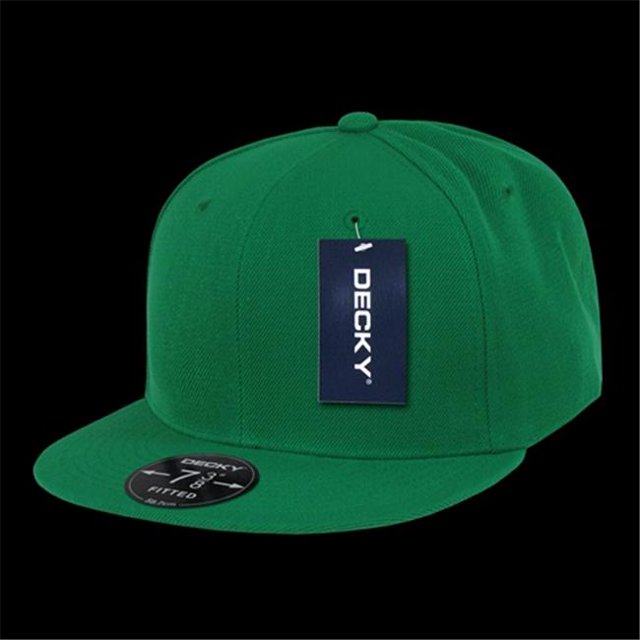 Decky RP1-PL-KEL-26 Casquette Rétro Ajustée, Kelly, Taille 7,38