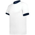 thumbnail image 1 of Ringer T-Shirt 3TG Blanc/marine, 1 of 2