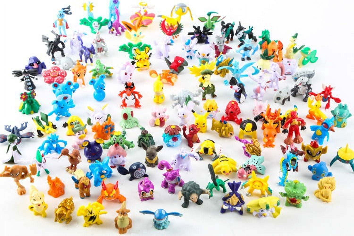 Jinsinto Ensemble de 144 Pcs Figurines d'Action pour Animaux Figurines Jouets