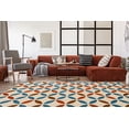 thumbnail image 4 of Capri Conrad Bone & Blue 6' 5" x 9' 3" Area Rug, 4 of 6