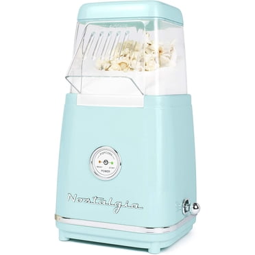 MACHINE À POP-CORN ÉLECTRIQUE RÉTRO NOSTALGIA, Aqua