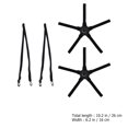 thumbnail image 2 of Basketball Training Aid for Volleyball Practice Made of Webbing Black Color Great for Game Use, 2 of 8