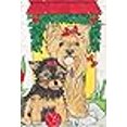 thumbnail image 2 of Pipsqueak Productions C483 Yorkshire Terriers Cartes en Boîte des Fêtes, 2 of 2