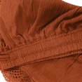 thumbnail image 5 of AherBiu Plus Size Bottom Shorts for Women Wide Leg Drawstring Elastic Waisted Comfy Loungewear Shorts, 5 of 5