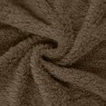 thumbnail image 5 of Peignoir Court Duveteux pour Femmes, Peignoir de Bain Ceinturé en Molleton Doux avec Poches, Automne Hiver, Chaud, Robe de Nuit Spa, Café m, 5 of 5