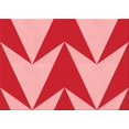 thumbnail image 1 of Ahgly Company Machine Washable Indoor Rectangle Transitional Pastel Pink Area Rugs, 5' x 7', 1 of 7