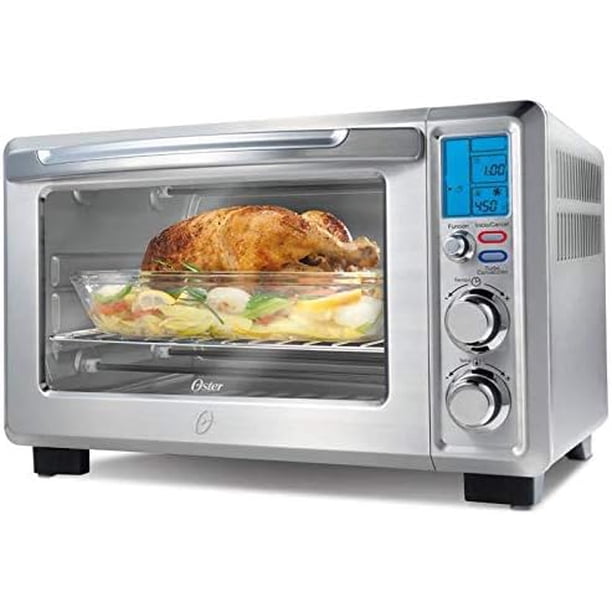 Oster 6-Slice Digital Convection Countertop Oven, Stainless Steel