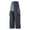 Dark Gray, variant on HAiming Mens Cargo Pants Straight Wide Leg Casual Loose Sports Trousers with Pockets Travel Worktrendy Clothes