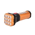 thumbnail image 1 of TopLLC Solar Power LED Flashlight, Super Bright High Powered Flash Light with COB Side Light, Solar/USB Charging Waterproof 5 Modes High Lumens Flashlights with Power Display for Camping Emergency, 1 of 7