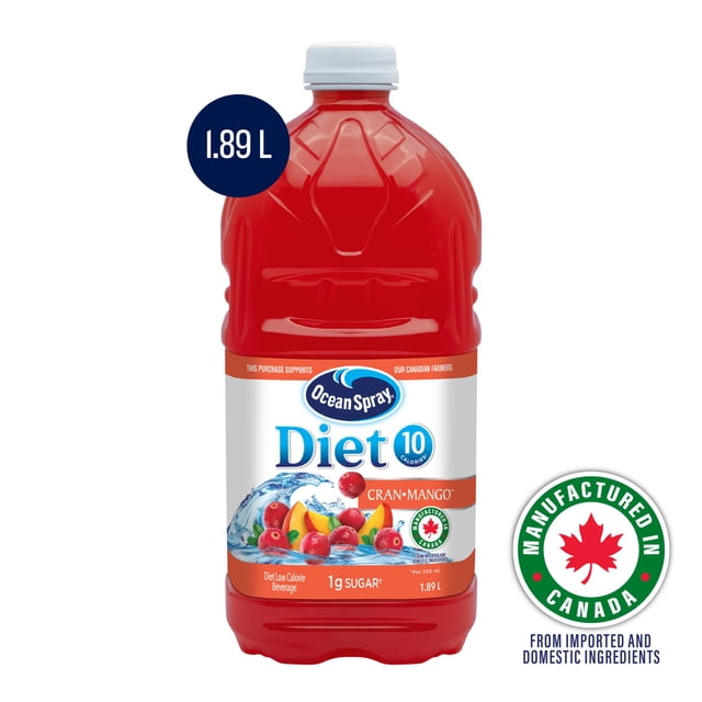 Ocean Spray Diet Cranberry Mango 1.89L