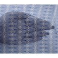 thumbnail image 4 of oneOone Viscose Chiffon Blue Fabric Geometric Block Fabric For Sewing Printed Craft Fabric By The Yard 42 Inch Wide, 4 of 4