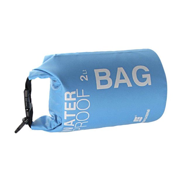 thinsony Waterproof Dry Bag Sack Pouch Kayaking Camping Rafting Floating 2L Blue