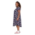 thumbnail image 3 of Iyla Women's Plus Flutter-Sleeve Nightgown, 3 of 5