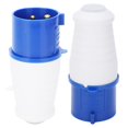 thumbnail image 4 of 3-Pin Single-Phase Industrial Plug & Connector Kit, 32A 220-250V, IP44 Waterproof/Dustproof/Explosion-Proof, ABS Shell & Solid Brass Conductors, Anti-Drop Buckle Design for Indoor/Outdoor Use in, 4 of 6