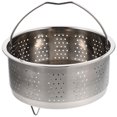 thumbnail image 4 of Multi-use Vegetable Steamer Stainless Steel Steaming Basket For Vegetable Dumpling, 4 of 8