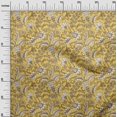 thumbnail image 3 of oneOone Polyester Spandex Jaune Tissu Jacobée Floral Tissu Imprimé Matériel par la Cour 56 Pouces de Large, 3 of 4