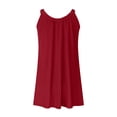 thumbnail image 5 of zanvin Robes pour Femmes, Robe de Plage pour Femmes, Paréo de Bikini, Tenue de Plage Décontractée pour les Vacances, Courte, d'Été, à Col Licou, 5 of 5