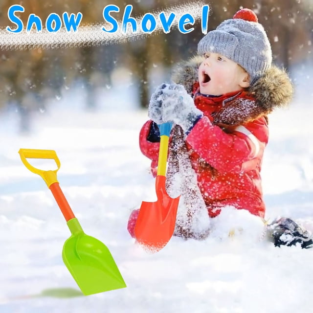 LSLJS Play Snow Tools Snow Toy Set Children Outdoor Snow Plastic Shovel, Snow Shovel
