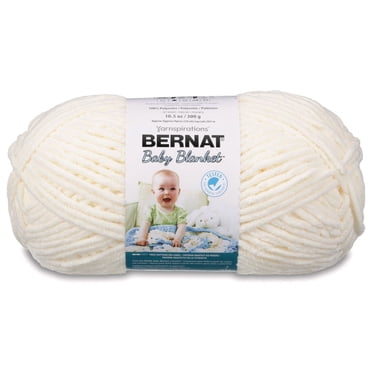 Bernat® Baby Blanket™ Yarn, Polyester #6 Super Bulky, 10.5oz/300g, 220 Yards