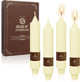 thumbnail image 1 of 7 Inch Taper Candle Candle Sticks, 4PCS Pillar Candles Handmade Unscenteds Candlesticks for Festive, Party, Spell, Wedding, Home Decor, 1 of 6