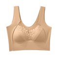 thumbnail image 1 of Timegard Plus Size Bras for Women No Underwire High Support Lace Comfort Back Smoothing Daily Bras, 1 of 7