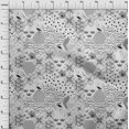 thumbnail image 4 of oneOone Silk Tabby Gray Fabric Asian Japanese Pattern Sewing Craft Projects Fabric Prints By Yard 42 Inch Wide, 4 of 4