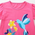 thumbnail image 4 of Vêtements pour Filles T-Shirts à Manches Courtes avec Papillon pour Filles Col Rond Vêtements d'Été pour Ado Fille Vêtements 4T pour Filles Tenue pour Fille, 4 of 8