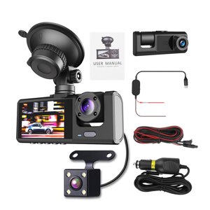 Xingzhi ABS Voiture 1080P DVR Caméra arrière avant Dash Cam Caméra arrière Dash Cam Dashcam Vidéo de voiture