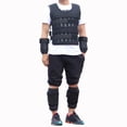 thumbnail image 3 of Adjustable Weight Vest Wrist Weights Leg Weight Accessories for Workout 15kg Capacity, 3 of 8