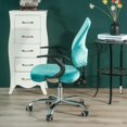thumbnail image 3 of GROWTH TANK Removable Stretchable Slipcover Office Computer Chair Covers Lake Blue, 3 of 5