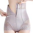 thumbnail image 1 of mmirethe Belly Control Stay Comfortable And Confident With Seamless Control gray purple L 5Set, 1 of 6