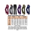 thumbnail image 2 of Luxur Pantalon de Yoga Taille Haute Boot Cut pour Femmes, Bleu Profond, L, 2 of 4
