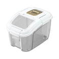 thumbnail image 2 of LSLJS Household Portable Rice Bucket, Sealed Rice Container, Flour Storage Container, Cereal Dispenser, Household Rice Storage Container, Pet Food Storage Container, Storage Jar, 2 of 6
