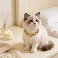 thumbnail image 1 of EGNMCR Adjustable Crystal Rhinestone Pet Necklace Bling Pet Jewelry For Small Medium Dogs Cats Wedding Party Holiday Pet Accessory Cute Gift For Pet Lovers Stone pets necklace, 1 of 6
