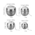 thumbnail image 2 of XIPYYKM 1pcs Stainless Steel Mesh Tea Ball 2.08 Inch Tea Strainers Teas Infuser Strainer Filters for Teas, 2 of 8