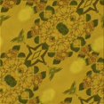 thumbnail image 1 of Ahgly Tapis d'Intérieur Lavable en Machine Carré Transitionnel Brun Bronze Foncé, 5 Pieds Carré, 1 of 7